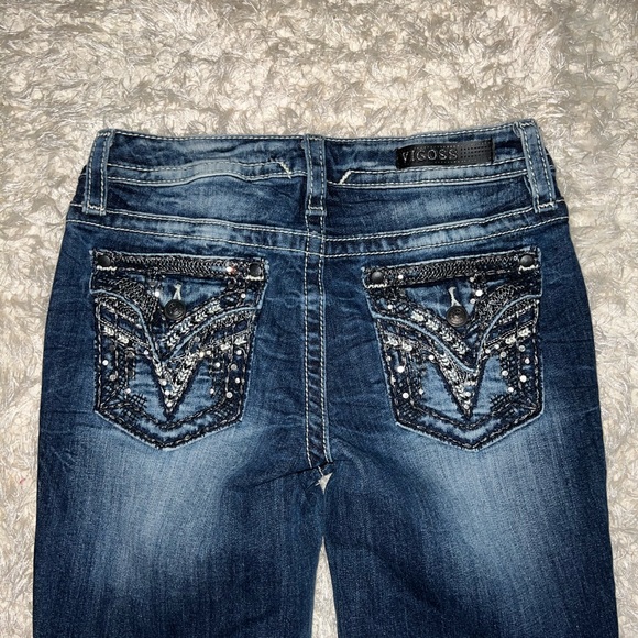 Women’s Vigoss Heritage Fit stitched denim capri size 4 length 21 - Picture 9 of 12